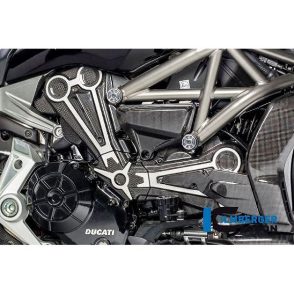 イルムバーガー カムベルトカバー グロス ＋ クロームデカール付 Ducati XDiavel 16...