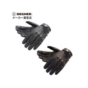 DEGNER（デグナー） CH-10 レザーゲートル（ブラック） : モトメガネ