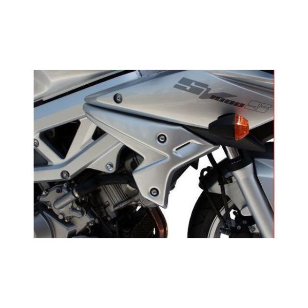 S2コンセプト SV 1000 S Radiator Scoops SUZUKI SV1000S （...