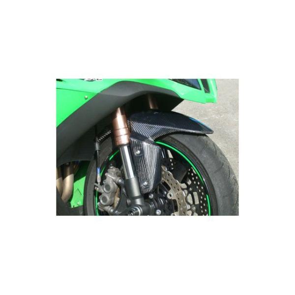 クレバーウルフ NINJA1000 ZX-10R フロント フェンダー 黒FRP CLEVERWOL...