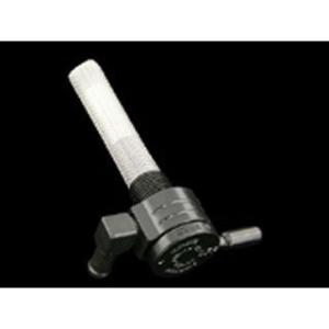 ゴランプロダクツ ハーレー用 クリックスリック ガスコック 3/8NPT 仕様 リア カラー ブラッ...
