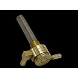 ゴランプロダクツ ハーレー用 クリックスリック ガスコック 3/8NPT 仕様 リア カラー ブラス...