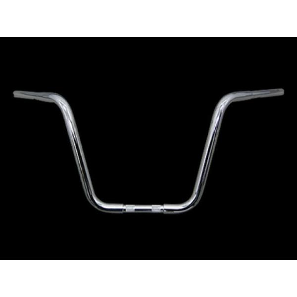 ワイルドワン ハーレー用 14inファットエイプバーハンドル カラー クローム WILD1
