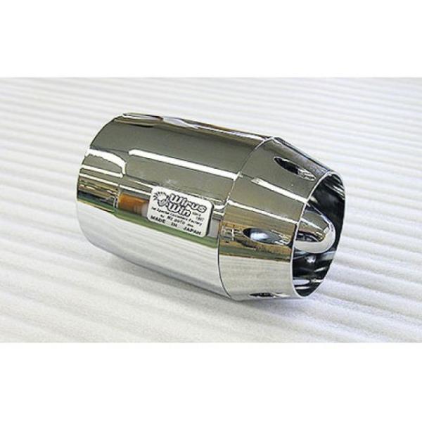 ウイルズウィン 汎用 汎用 ブリーズタイプ エアクリーナー カラー シルバーメッキ タイプ 38mm...