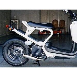 プリティー製 XJR400 ガニマタ ブレット管 メッキ 4HM