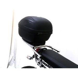 TW200 TW225 メッキタンデムバー ロータイプ ブラック グラブバー