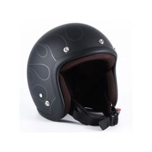 72JAM JET HELMET 72ジャムジェット JP MONO カラー オフブラック