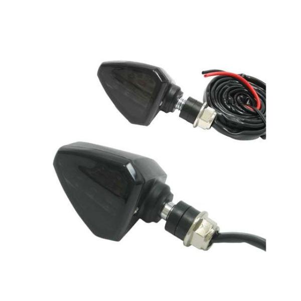 ディーアールシー 汎用 MOTOLED 601 LEDフラッシャー カラー スモークレンズ DRC