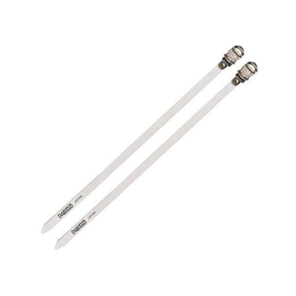 三ヶ島（自転車） トゥストラップ（fit-α spirits）2本セット（ホワイト） MKS