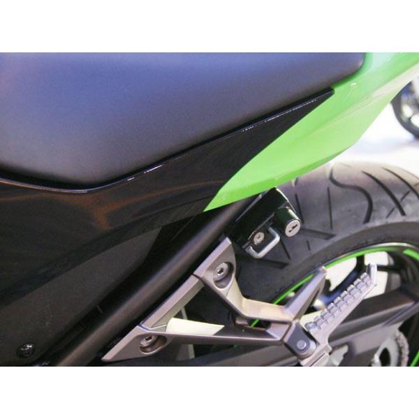 キジマ ニンジャ250 Z250 ヘルメットロック（ブラック） KIJIMA