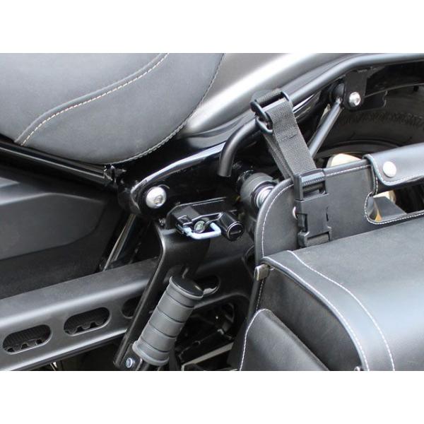 キジマ BOLT ヘルメットロックリロケーションステー（ブラック） KIJIMA