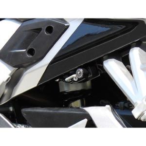 正規品／キジマ VFR800F VFR800X クロスランナー ヘルメットロック（ブラック） KIJIMA バイク