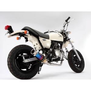 ACP エイプ50 エイプ50用 エルサウンドショート管 カラー ブラック