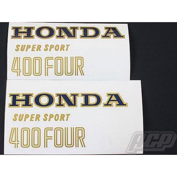 ACP CB400F 純正タイプ ステッカーセット カラー 赤タンク用 ACP