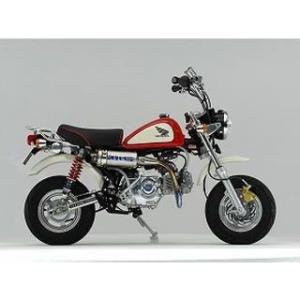 オーバーレーシング MONKEY 手曲げ チタン UPマフラー OVER RACING