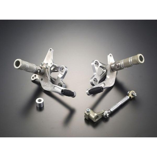 オーバーレーシング APE100 APE50 バックステップ ドラム カラー シルバー OVER R...