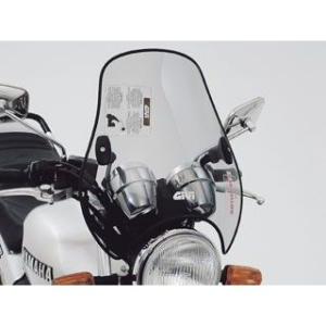 GIVI（ジビ） バイク スクリーン ネイキッドタイプ汎用 ライトスモーク