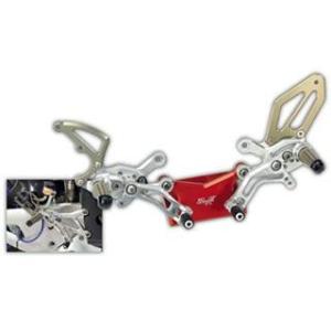 ロビーモト ZX-10R ZX-10R（06-10） バックステップ SBK シルバー Robby ...