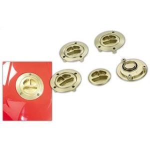 ロビーモト スズキ用 GSX-R1000（01-02） タンクキャップ カラー ゴールド Robby...