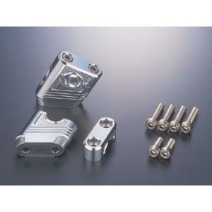 ポッシュフェイス ZEPHYR400/X ZEPHYR1100/750 マッスルポジションブラケット...