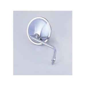 ポッシュフェイス 汎用 ショートミラーラウンド タイプ 10mm正ネジ左 POSH Faith