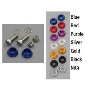 クリエイティブ・ファクトリー ポッシュ 汎用 SUSナンバープレート固定用キャップボルト＆ナットセッ...