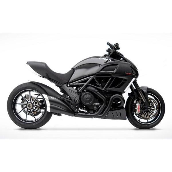 ザード DIAVEL ステンレススチール EURO 3 HOMOLOGATED スリップオン for...