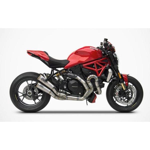 ザード MONSTER 1200 S 2＞1＞2 チタン レーシング フルキット for DUCAT...