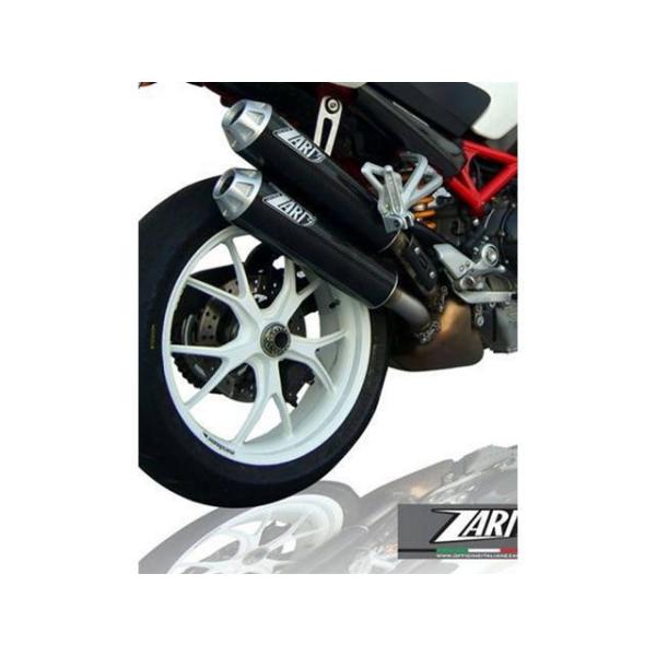 ザード MONSTER S2R 800/1000 N.2 チタン EURO 3 HOMOLOGATE...