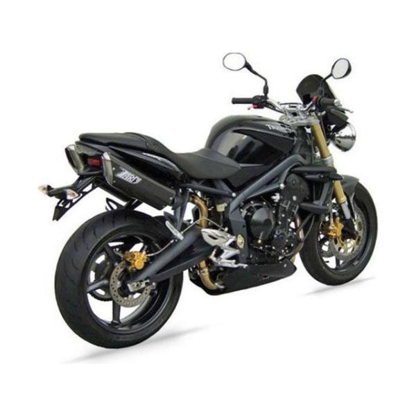 ザード STREET TRIPLE 675 N. 2 BLACK ステンレススチール -ALU レー...