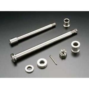 ピーエムシー Z1/Z2 ステンレスアクスルシャフトセット フロント PMC