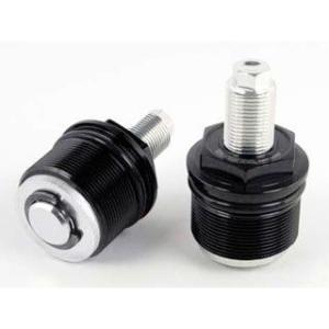 SP武川 φ30/φ31 正立フロントフォーク用 イニシャルアジャスター タイプ ブラックアルマイト...