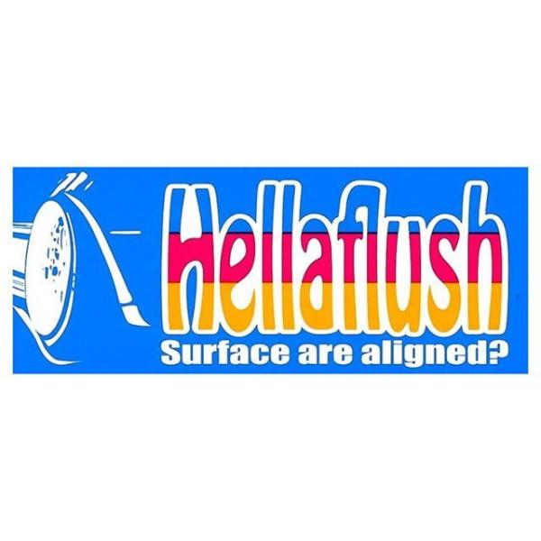 正規品／東洋マーク 一般ステッカー HELLA FLUSH Toyo Mark 日用品