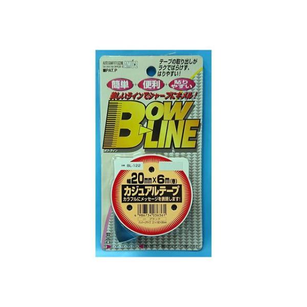 正規品／東洋マーク カジュアルテープ 20MMX6M （ブラック）BL-122 Toyo Mark ...