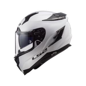 正規品／エルエスツーヘルメット CHALLENGER F/チャレンジャーF（ホワイト） サイズ：XL LS2 HELMETS バイク