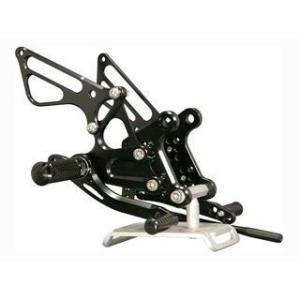 ベビーフェイス ZX-6R バックステップキット カラー シルバー BABYFACE