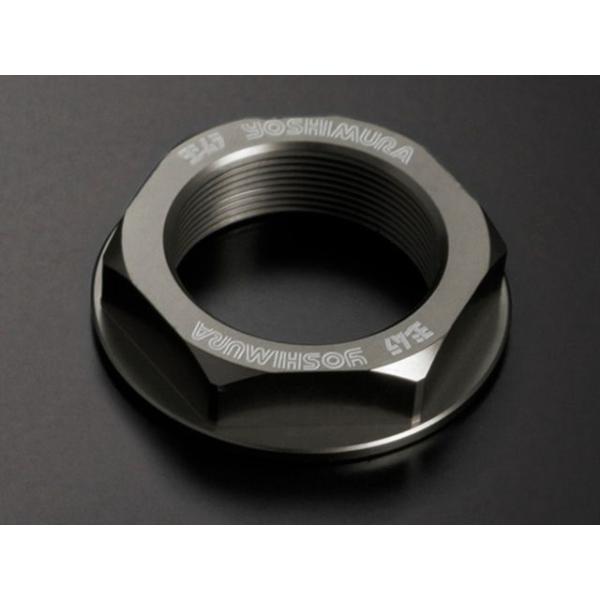 ヨシムラ ステアリングステムナット M28xP1.0（スレートグレー） YOSHIMURA
