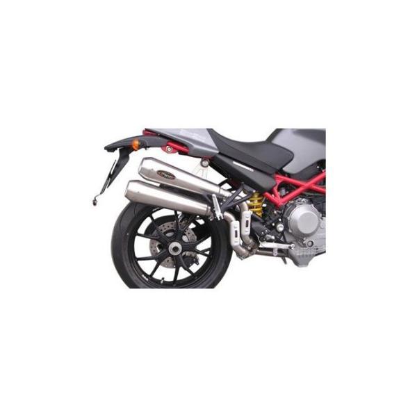 マービング MONSTER S4R デュアルマフラー ダブルアウトゴーイング コニカルエンド ＆Os...