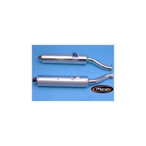 ヤマハ TRX850 1995- LCIPARTS ラウンドチタンカーボンスリップオン
