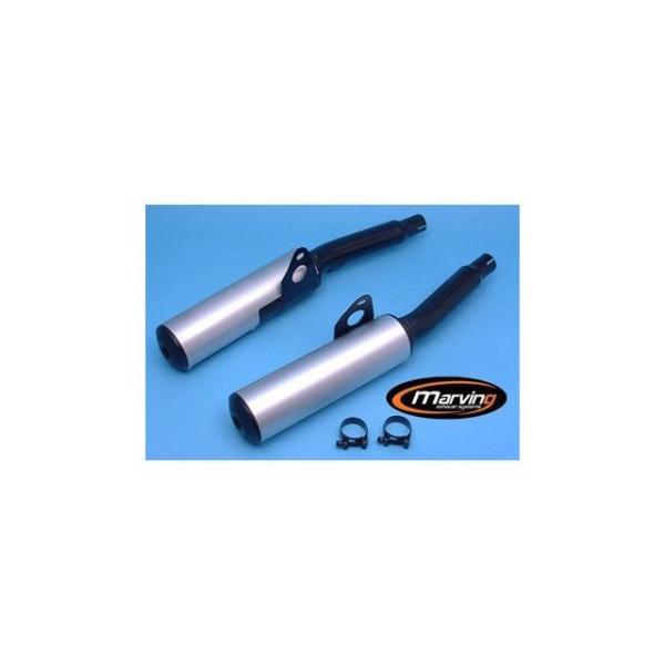 マービング GPZ 1000 RX デュアルマフラー Cylindrical ＆Oslash； 10...