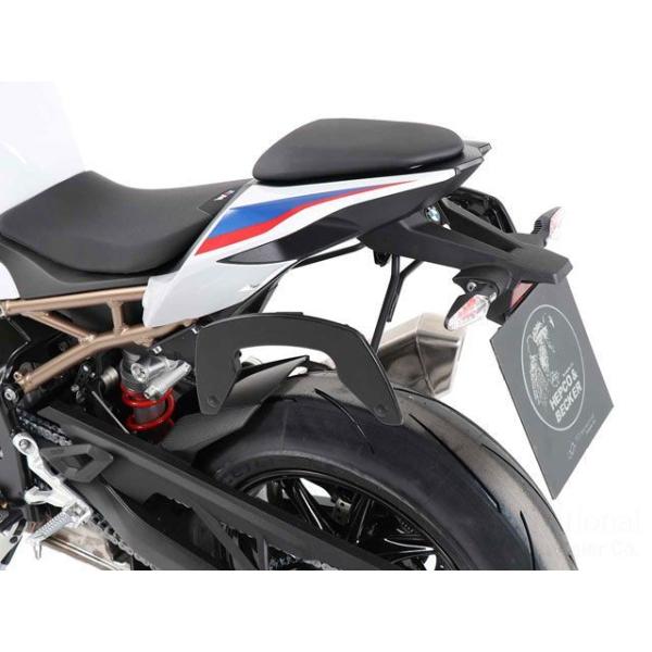ヘプコ＆ベッカー S1000RR サイドソフトケースホルダー「C-Bow」 （ブラック） HEPCO...