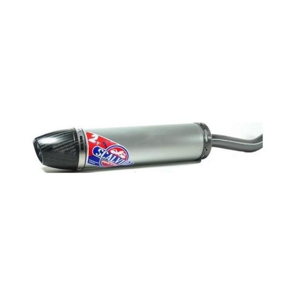 スカルビーニ KX 125 Mix サイレンサー ツーストロークエンジン アルミニウム カーボンキャ...