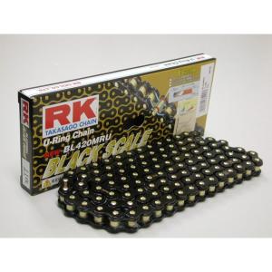 アールケー・ジャパン 汎用 ストリート用チェーン BL420MRU（ブラック） リンク数 110L rk-japan