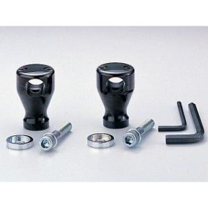 ハリケーン φ1インチ ハンドルポスト 2インチドラッグポストベーシック カラー ブラッククローム ...