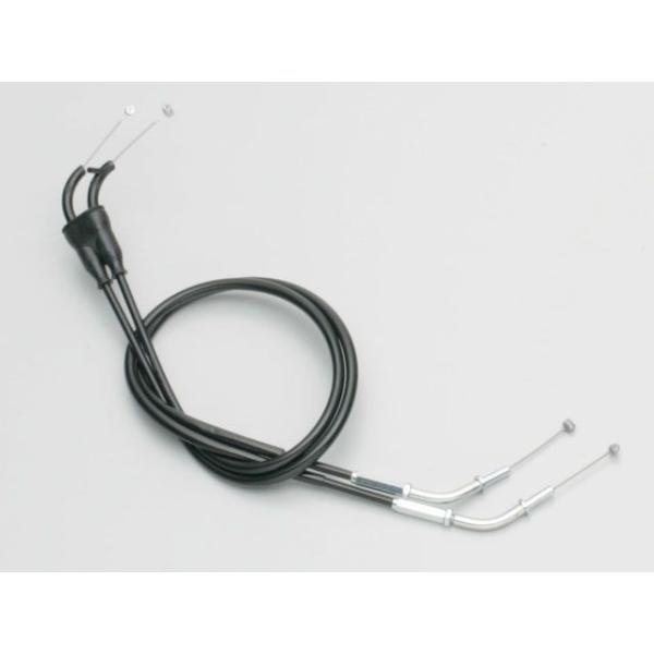ハリケーン ZX-12R スロットルケーブル W 50mmロング（ブラック） HURRICANE