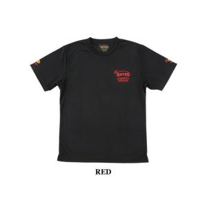 正規品／ベイツ BAT-S55M クールテックスTシャツ （レッド） サイズ：XXL BATES バイクの商品画像