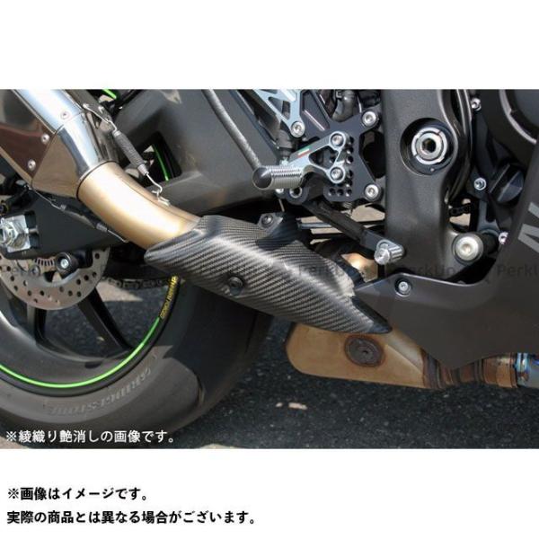 SPEEDRA ZX-10R マフラーカバー ドライカーボン 仕様 平織り艶あり SPEEDRA