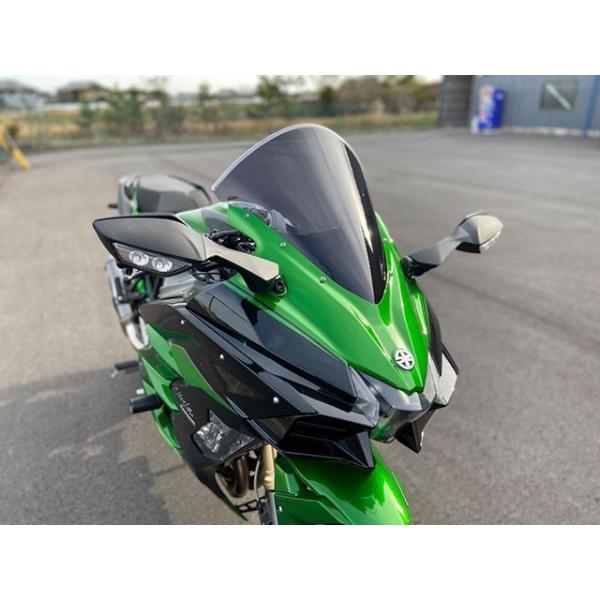 アクリポイント NinjaH2SX NinjaH2SXSE スクリーン（スモーク） ACRY-Poi...