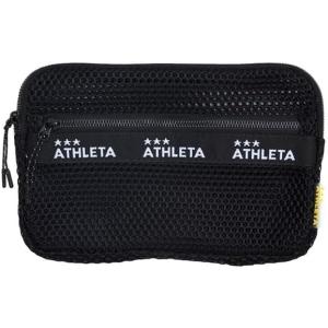 アスレタ(ATHLETA) メッシュマルチケースM F(W24.5ｘH16ｘD1.5cm) ブラック(70) 05321M｜campista