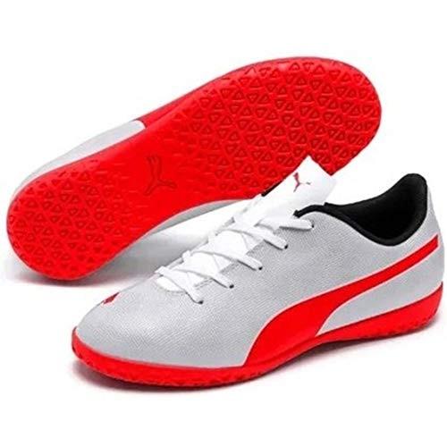 PUMA プーマ ラピド IT JR 18.0cm 104810 04 プーマ ホワイト ライト グ...